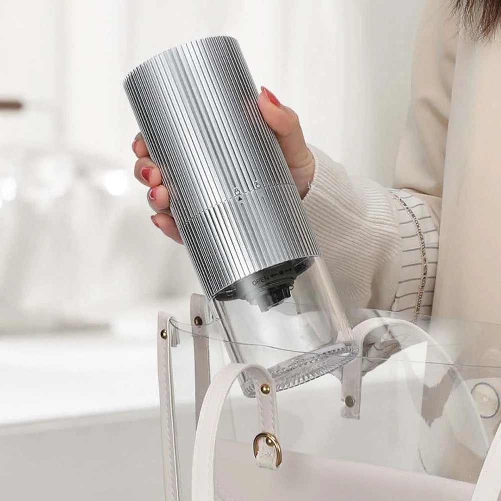 Stainless Steel Electric Coffee Bean Grinder Y55298