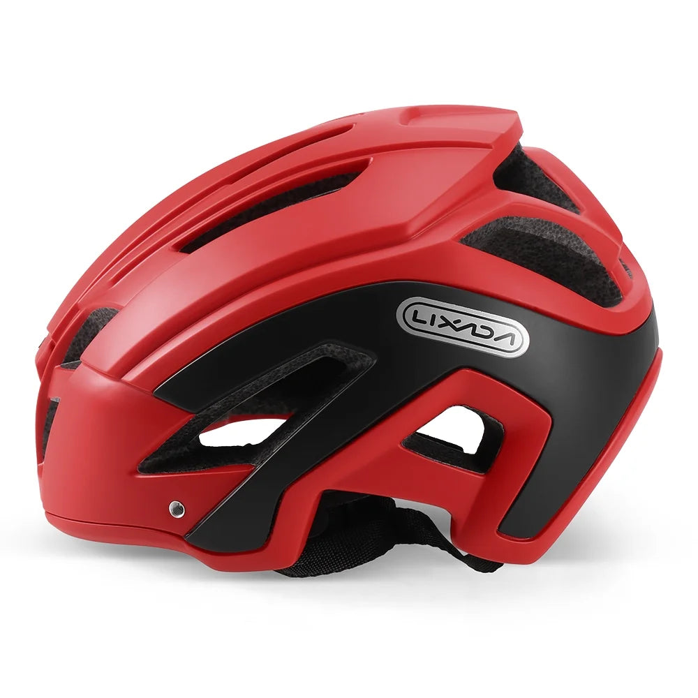 Lightweight Cycling Helmet with Detachable Visor, 16 Vents E62756