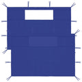 Blue Gazebo Sidewalls with Windows 2 pcs C929426