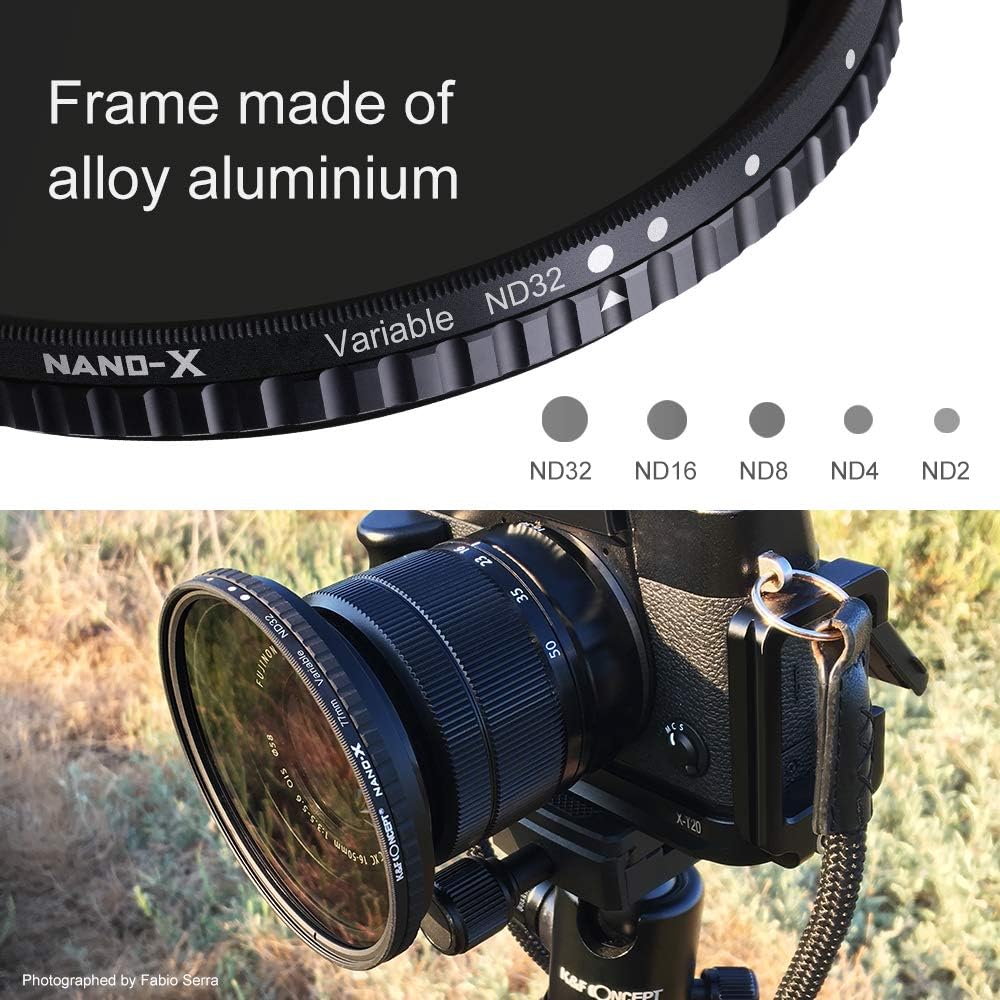 67mm Variable ND Filter ND2 to ND32 J964