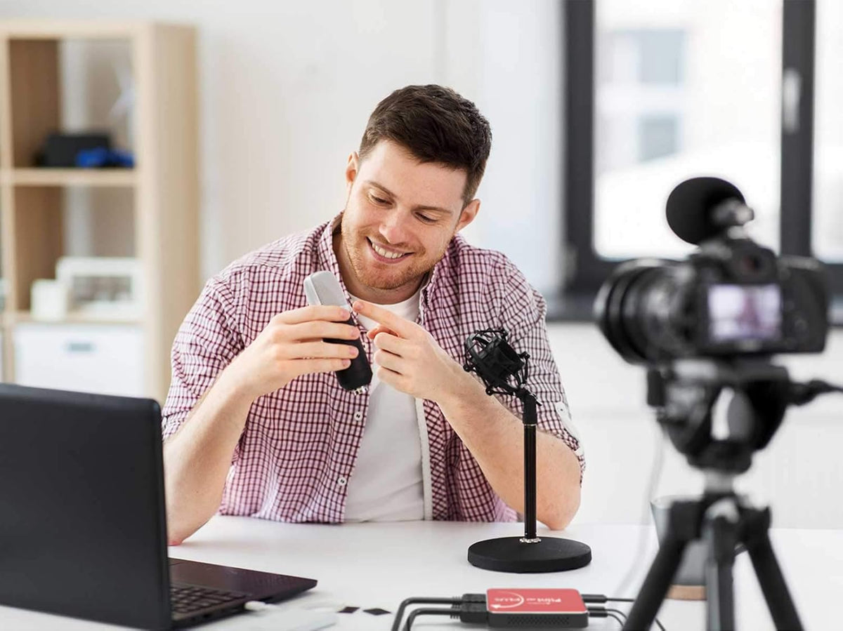 4K@60fps Passthrough 1080p@60fps Video Capture with Mic Input D913879
