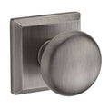 Matte Antique Nickel Passage Round Knobset O4033