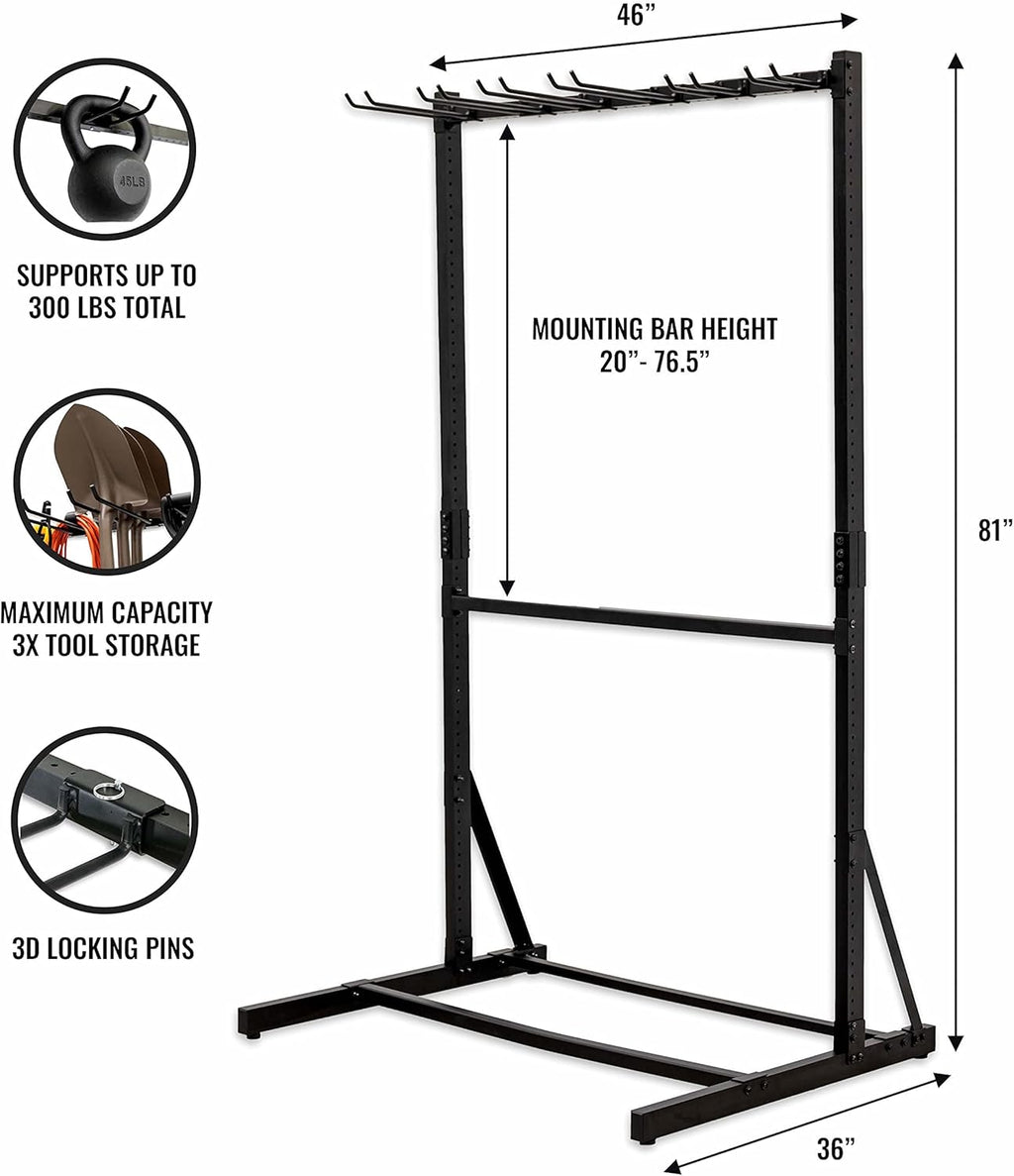 Freestanding Tool Storage Rack K1075