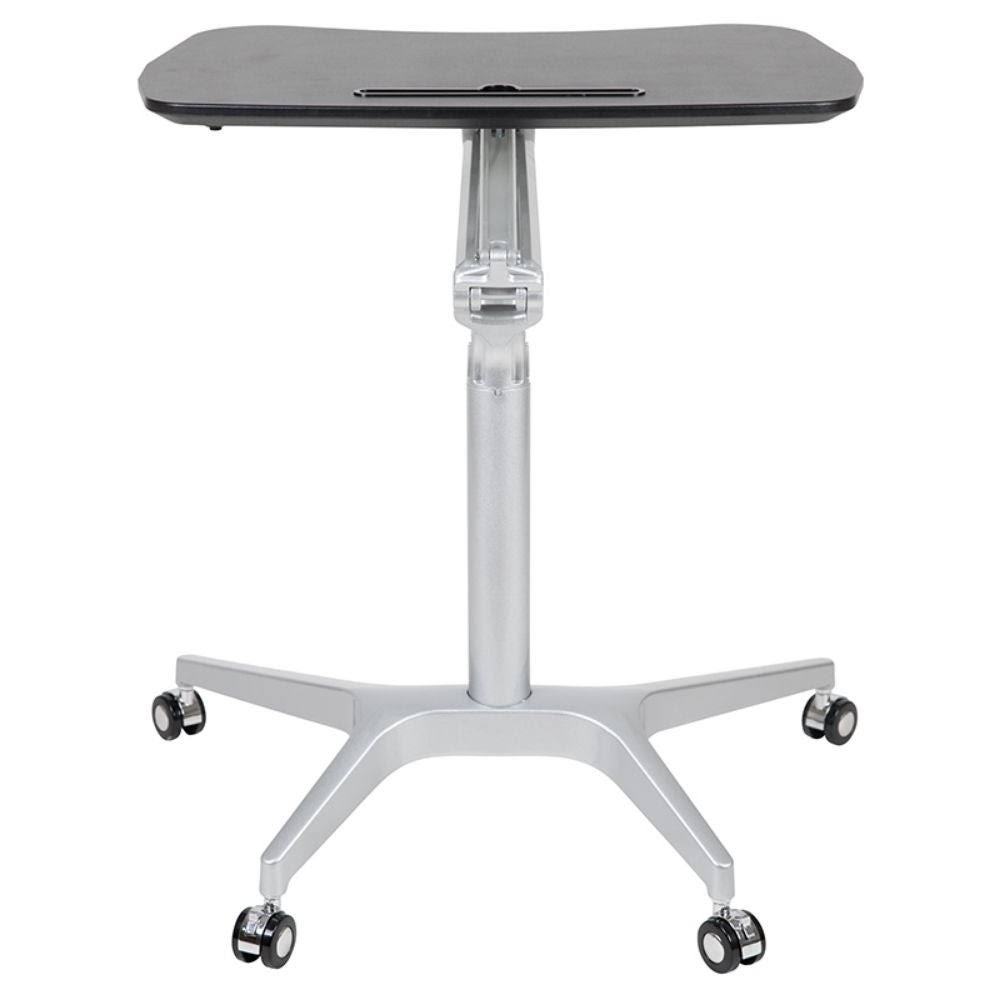 Black Ergonomic Desk with Adjustable Range 29x22-41x22 F79383