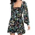 Black Women's Dress L503