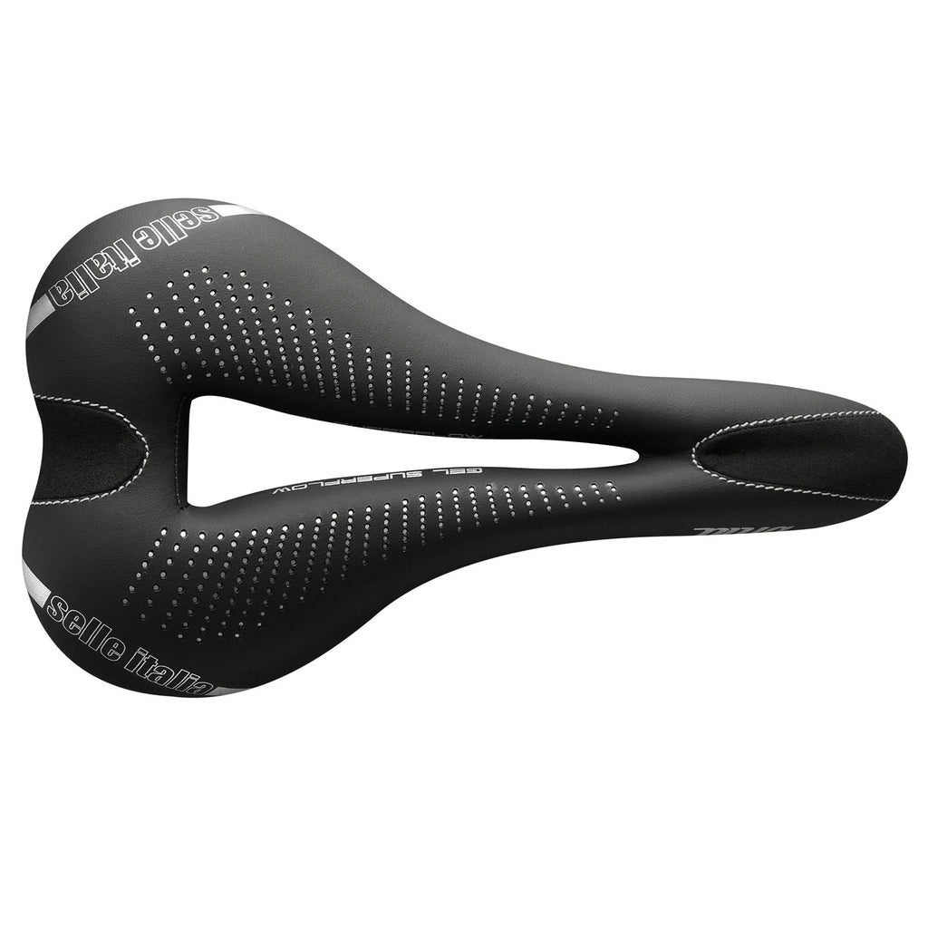 Black Gel Superflow Saddle K4646