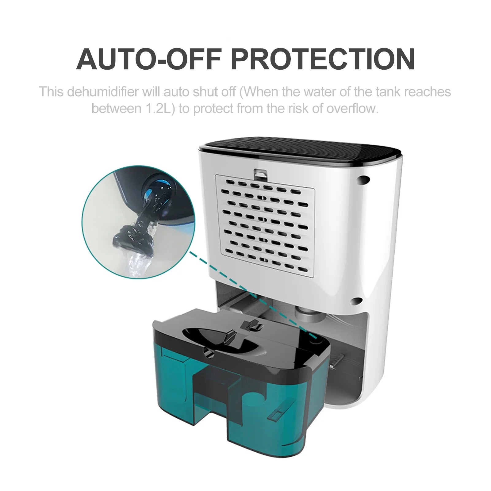 1200mL Portable Small Dehumidifier M22251