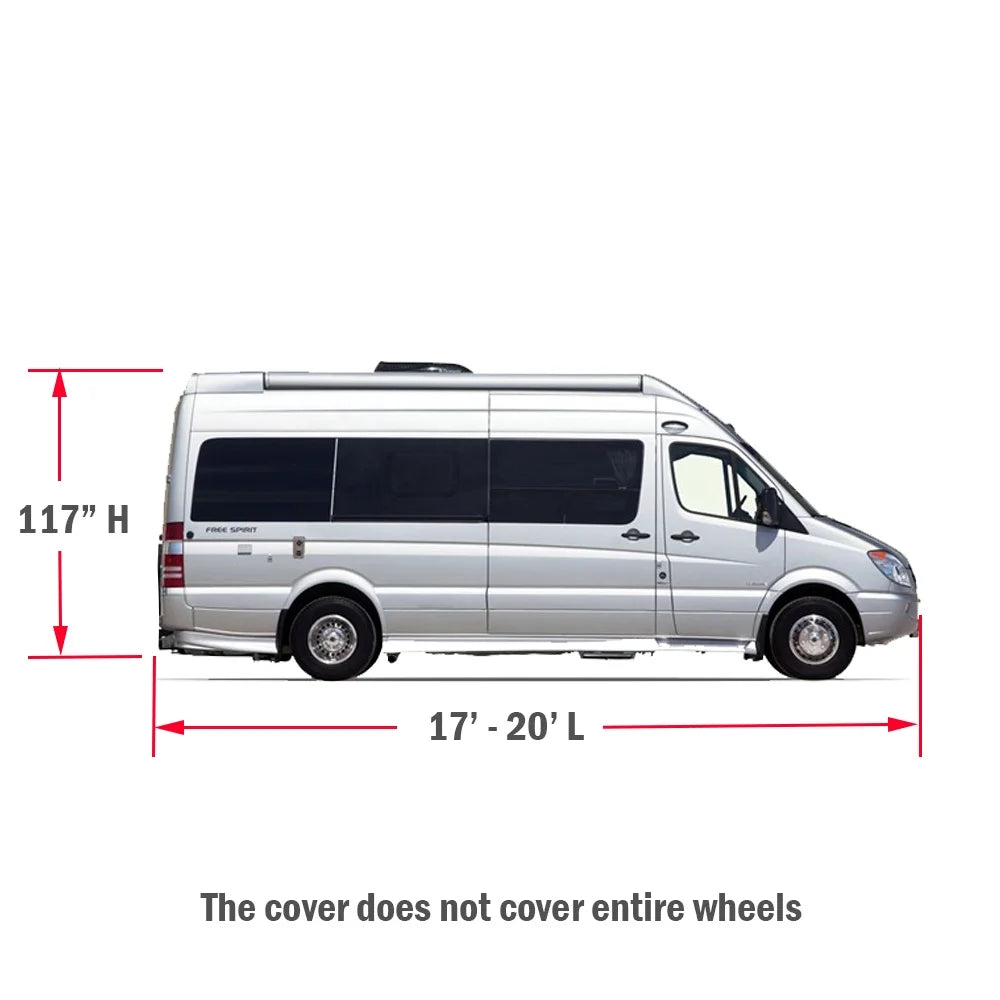 Class B RV Cover 4 Layers Heavy Duty Water-Resistance J7664