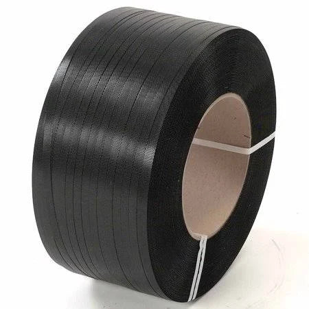 Polyester Strapping 5/8x22 x .035 x 4,000& Black 16x22 x 6x22 Core F1244