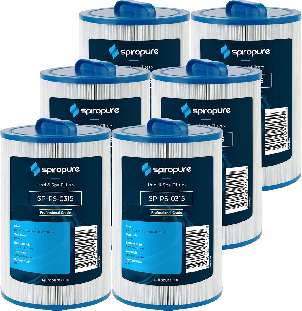 Hot Tub Spa Pool Filter Replacement Cartridge (Case of 6) N7666