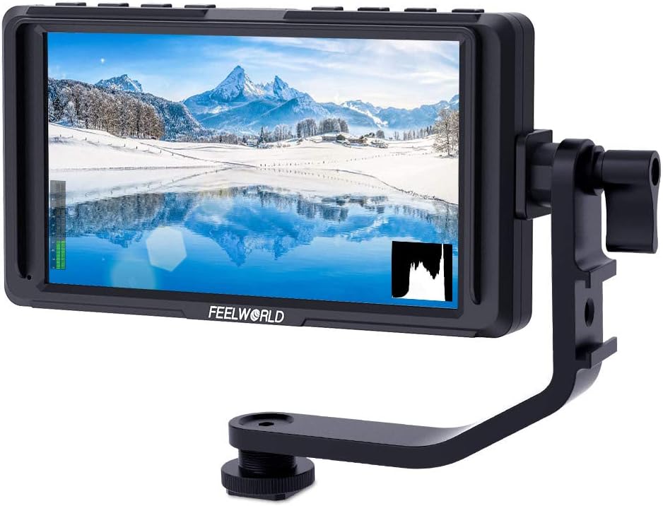5 Inch Full HD 1920x1080 IPS On Camera Field Monitor with 4K HDMI Input Output N467
