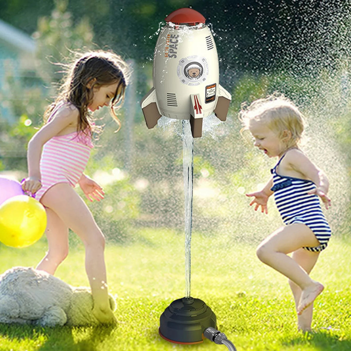 Rocket Launcher Outdoor Water Pressure Lift Sprinkler S601