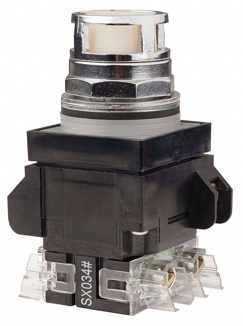 Illuminated Push Button, 1No/1Nc, 6Vac/dc R404124