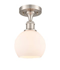 Brushed Satin Nickel Semi-Flush Mount Light Z2994