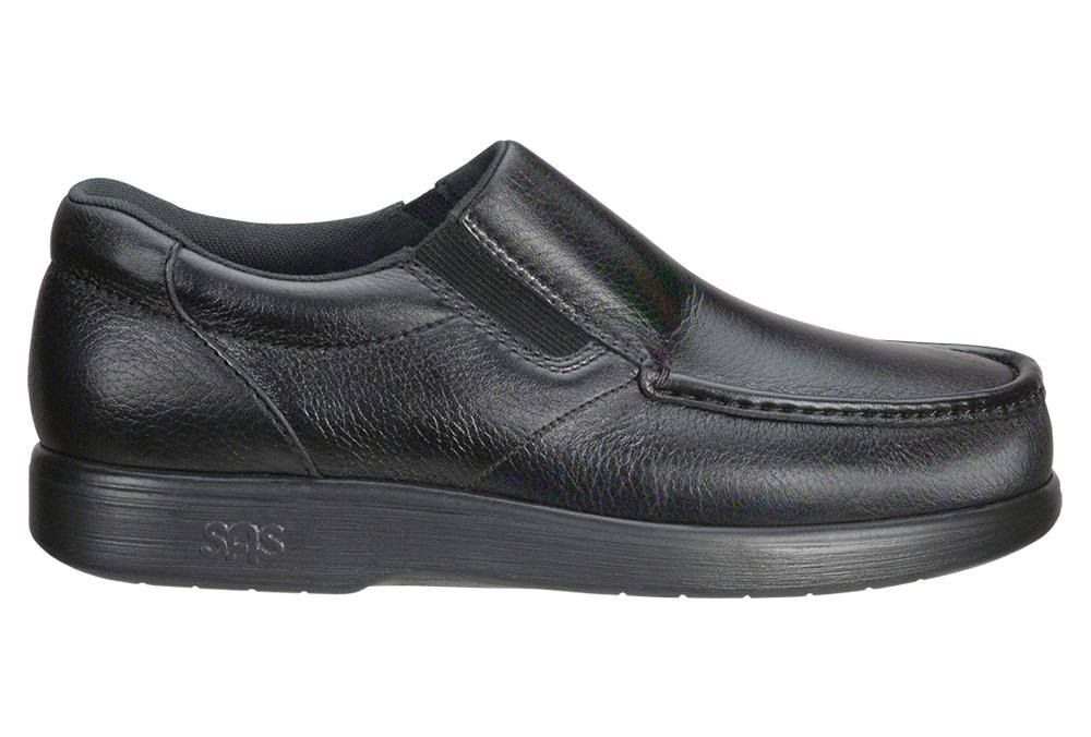 Men's Side Gore Black Shoes U5661