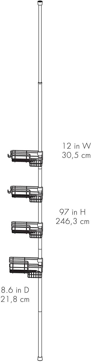 Bronze Pole Shower Caddy S3139