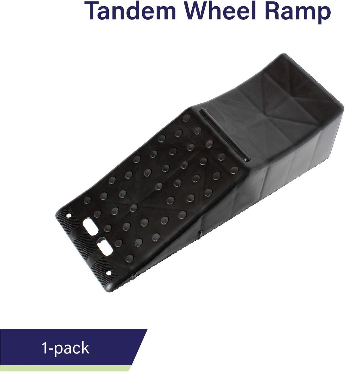 Tandem Wheel Ramp, 5.5in Tire Lift, Concave Portable Ramp, Pack of 2 X602325