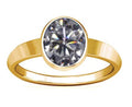 4.25-4.50 Carat American Diamond Panchdhathu Plain Design Ring H9055
