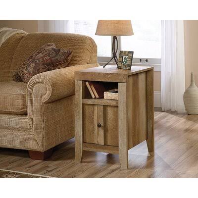 Craftsman Oak End Table with Storage F788130