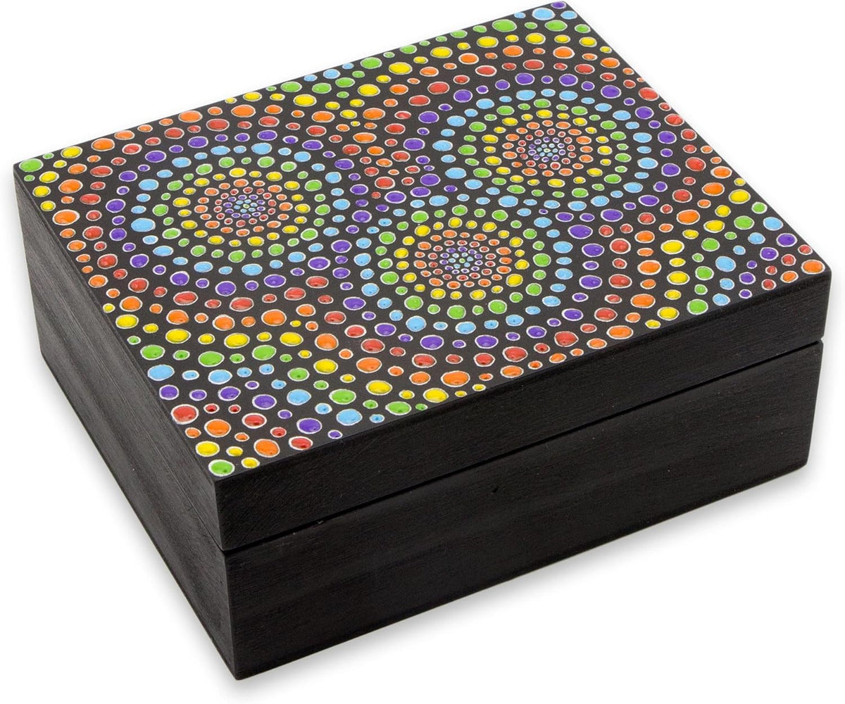 Azure Wood Jewelry Box D298792
