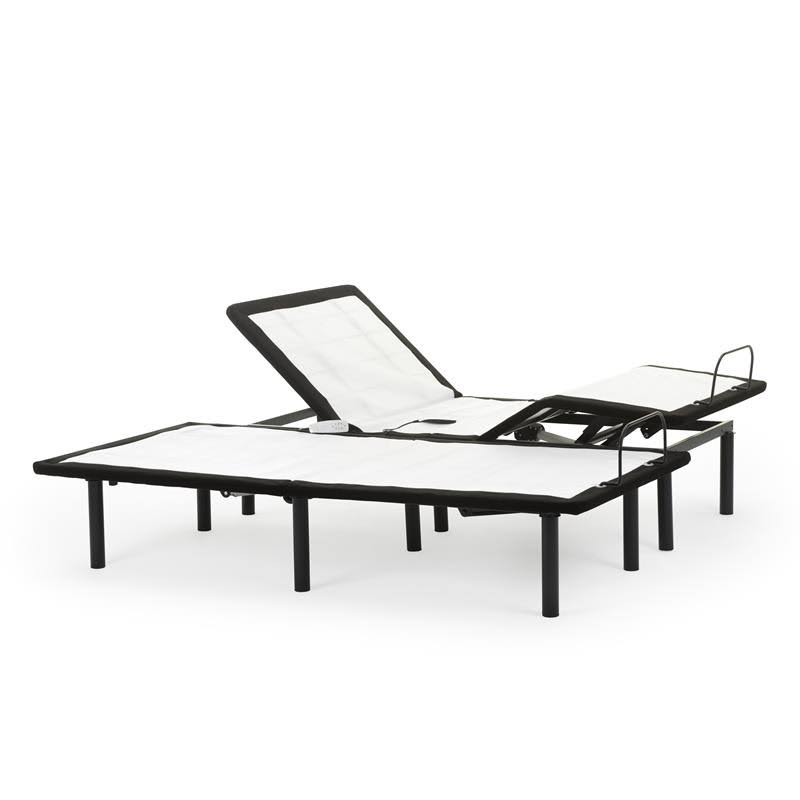 Adjustable Cal King Split Bed Base in Black C25763
