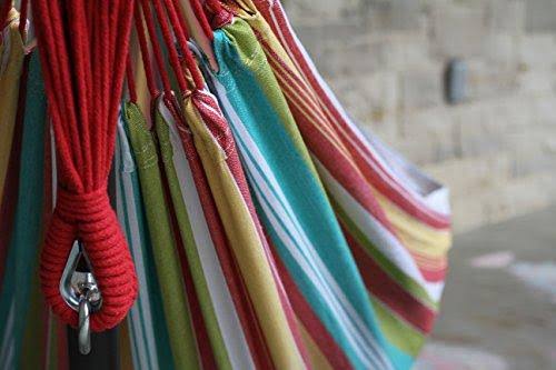 Double Cotton Hammock with Steel Stand X499
