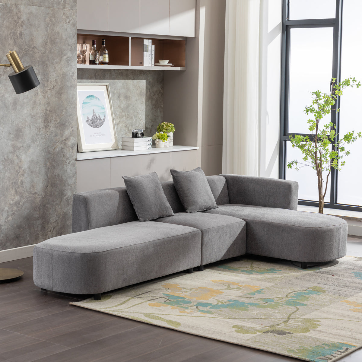 Luxury Modern Style Upholstery Sofa S1685
