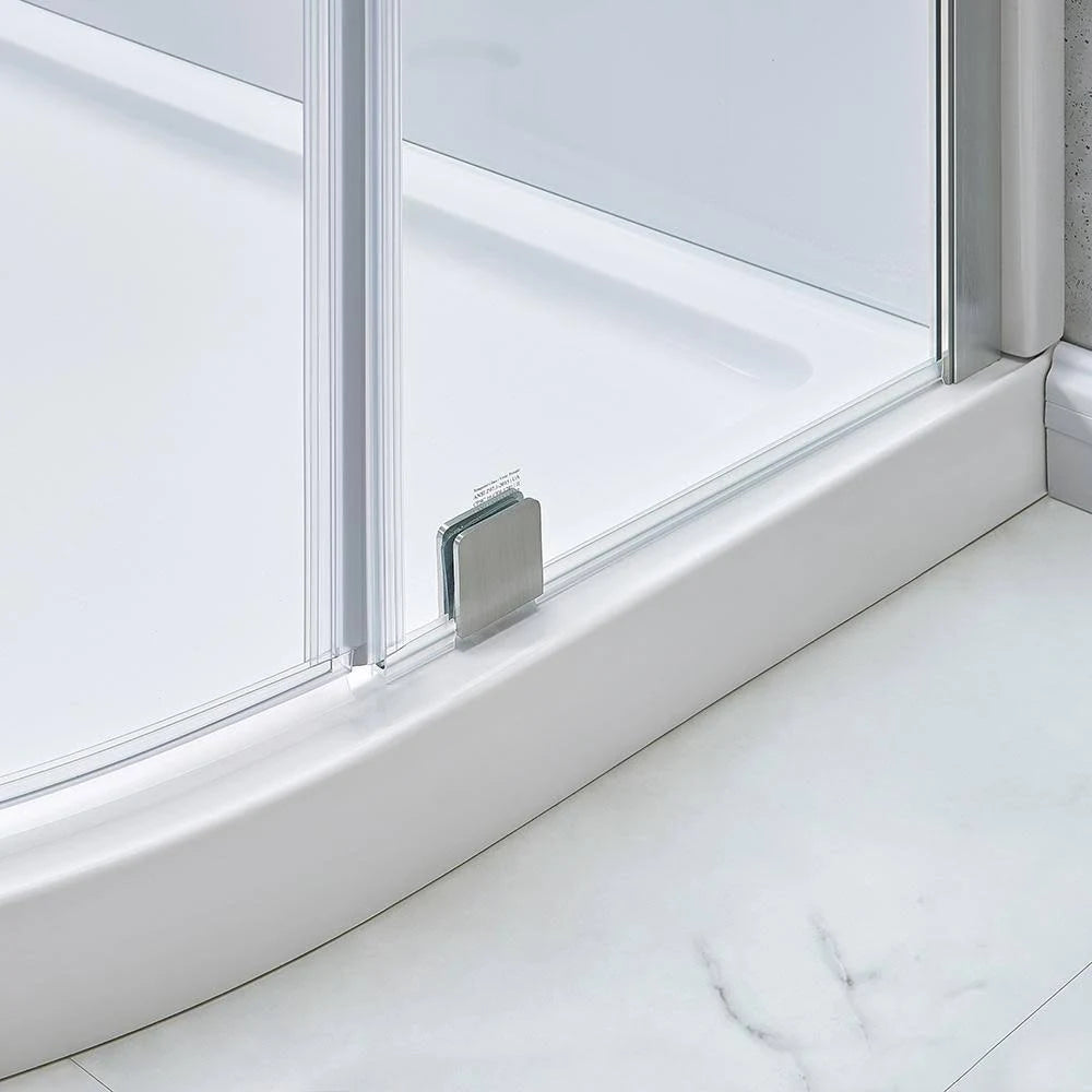 Corner Drain Shower Stall Kit E736454