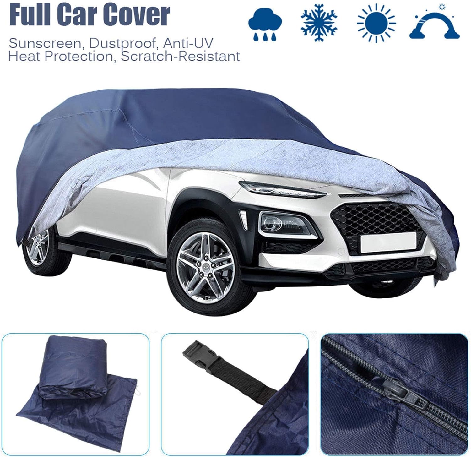 Blue Waterproof Car Cover R66716