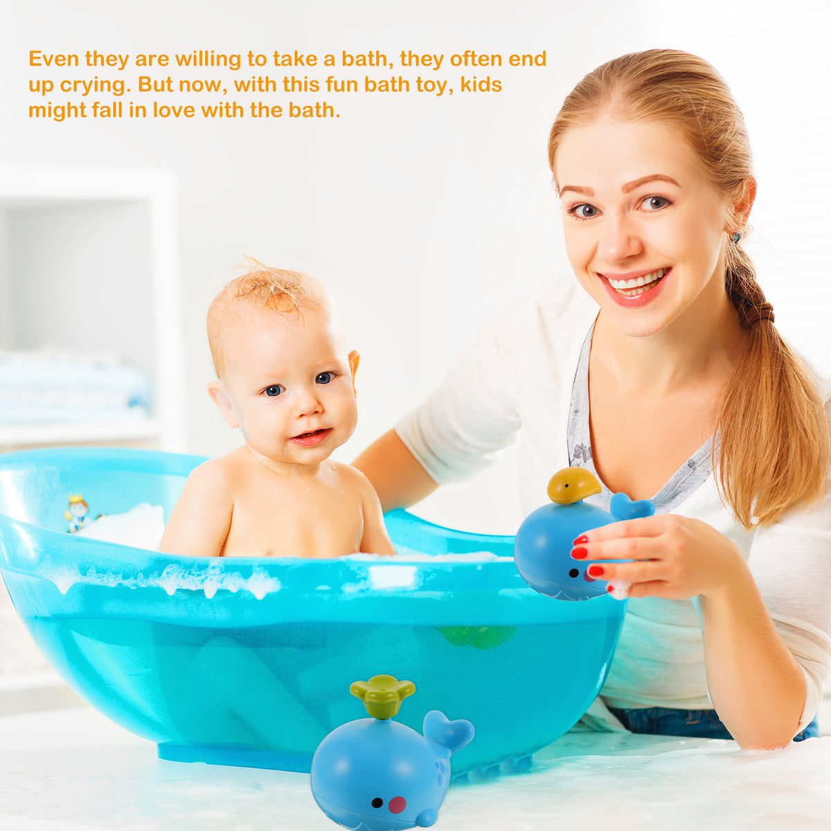Sprinkler Bath Toy for Infants Bathtub K15262