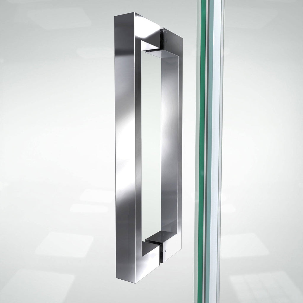 Frameless Pivot Shower Door, Chrome R32528