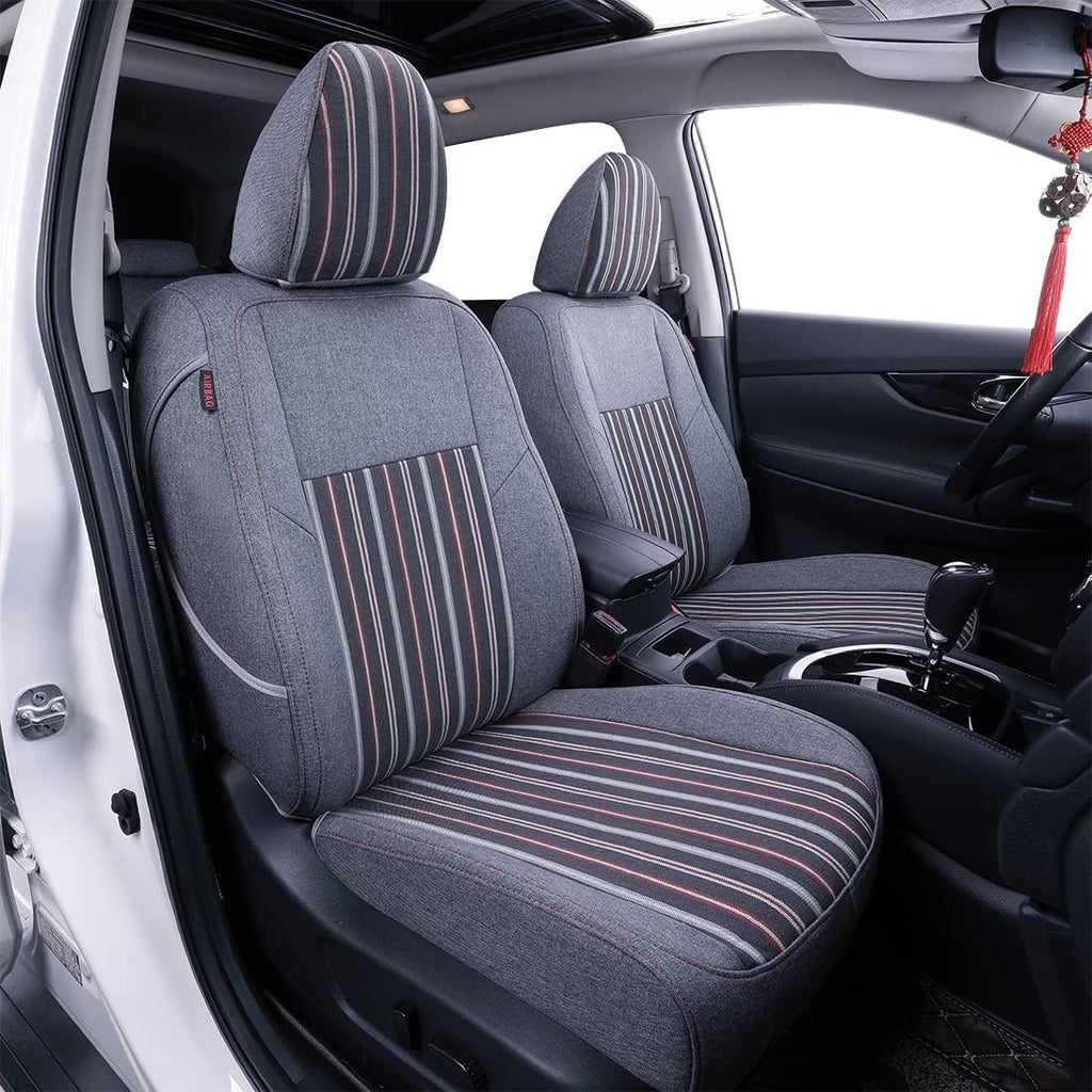 Gray Full Set Seat Covers Q7559