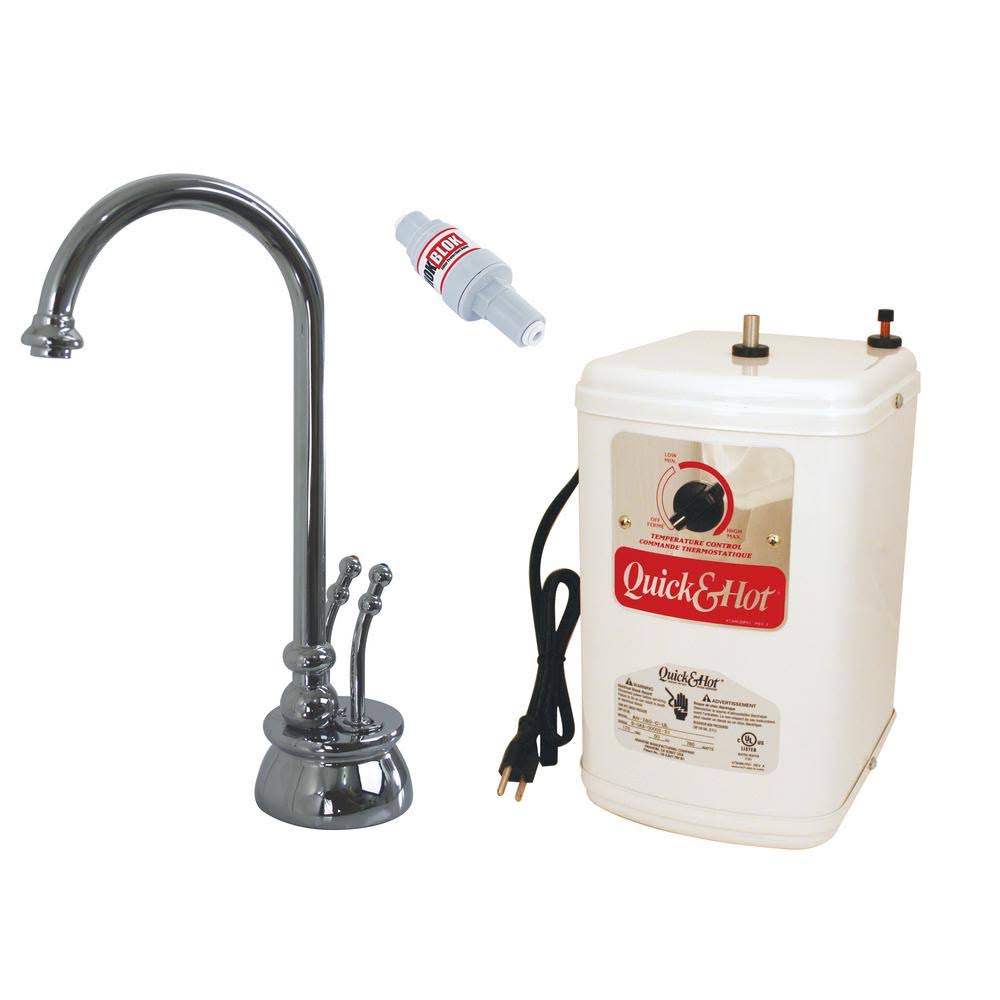 Polished Chrome Hot-Cold Water Dispenser Kit A8900