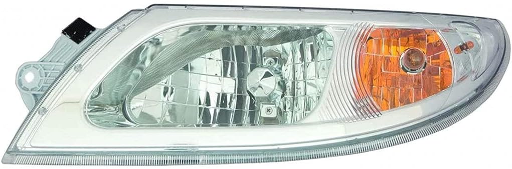 Headlight Assembly Passenger Side Dark Gray X8659