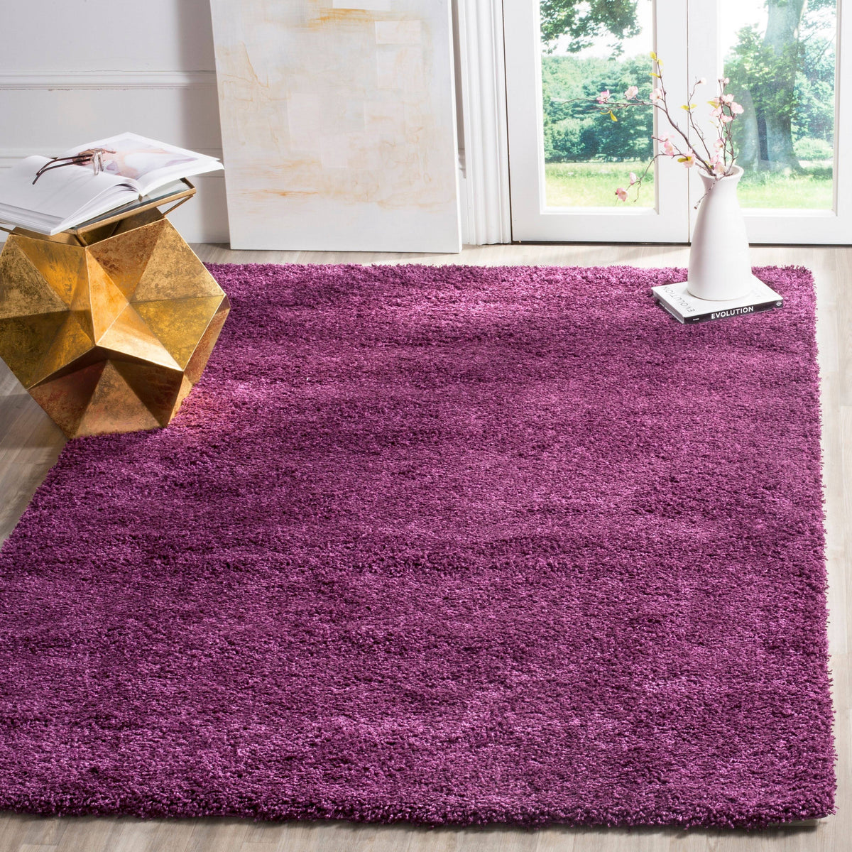 Red Runner Rug Z215
