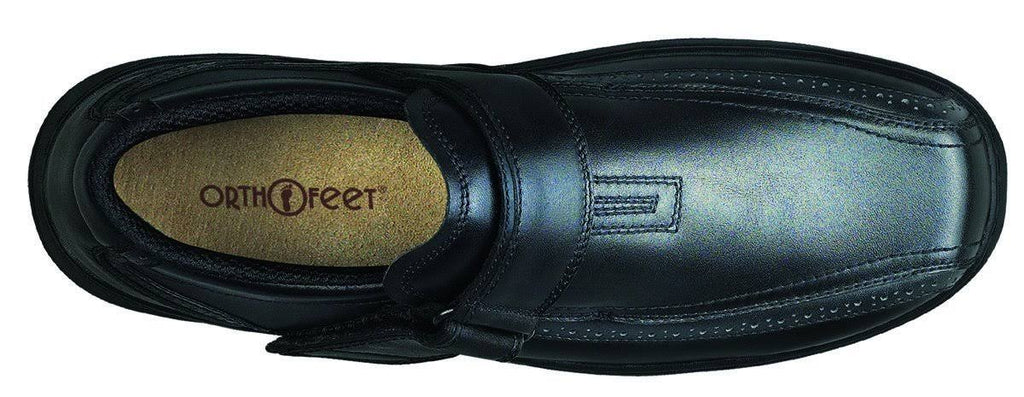 Black 11 W Orthofeet Shoes P638350