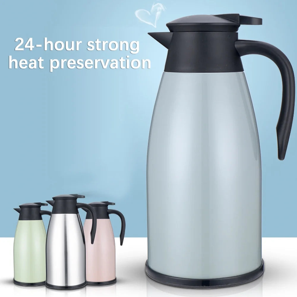 Stainless Steel Double Walled Insulation Bottle 2L Q8263