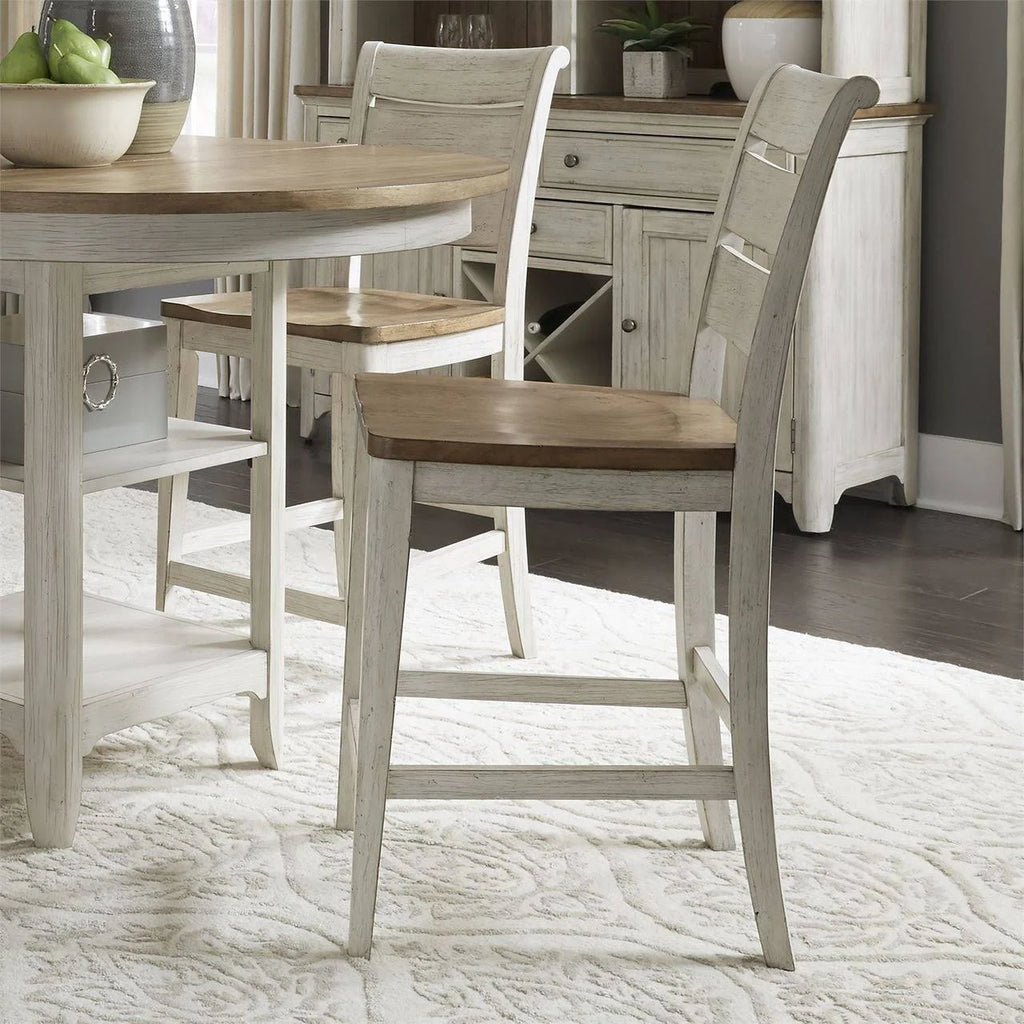 Ladder Back Counter Chair R1752