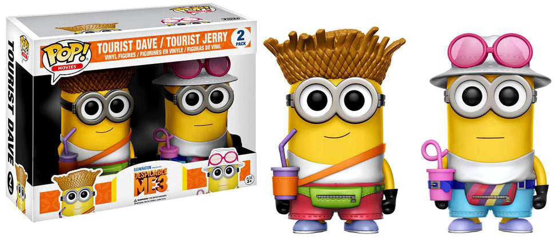 Tourist Dave & Tourist Jerry Vinyl Figure 2-Pack K62244