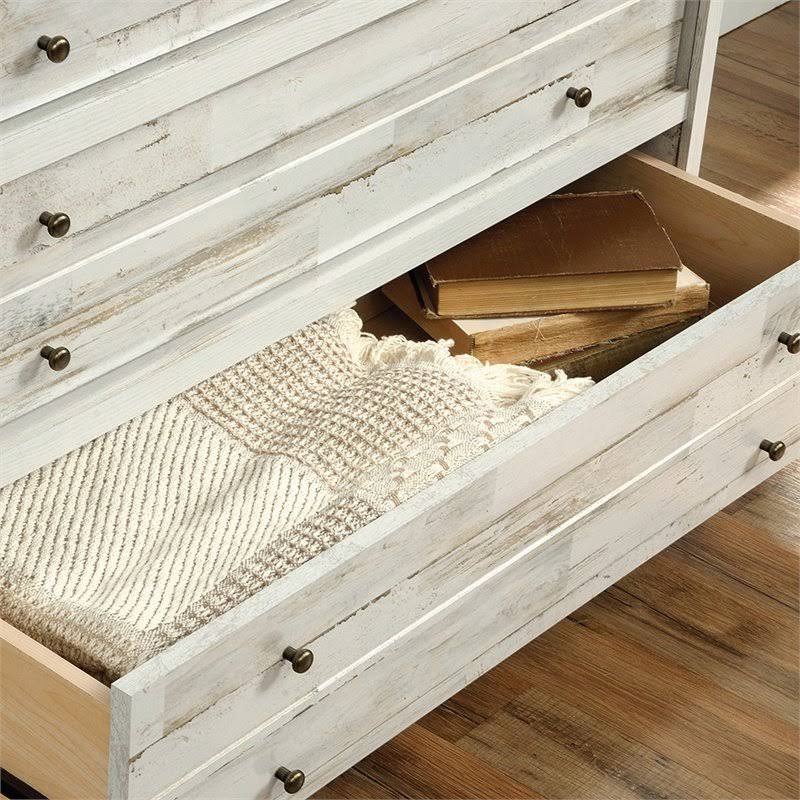 White Plank 3-Drawer Chest T53887