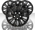 Set of 4 16 10 Split Spoke Wheel Covers Gloss Black T723655