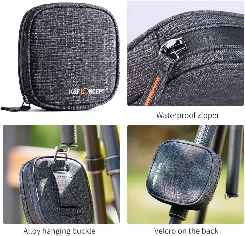 77mm Neutral Density ND4 ND8 ND64 ND1000 Filter Set with Pouch D249