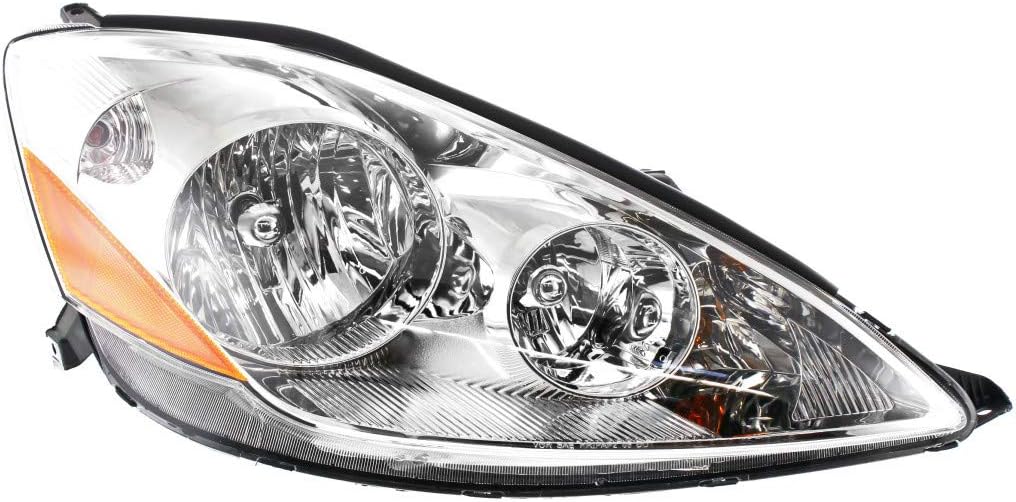 Passenger Side Halogen Headlight Assembly for 2006-2010 Toyota Sienna L997