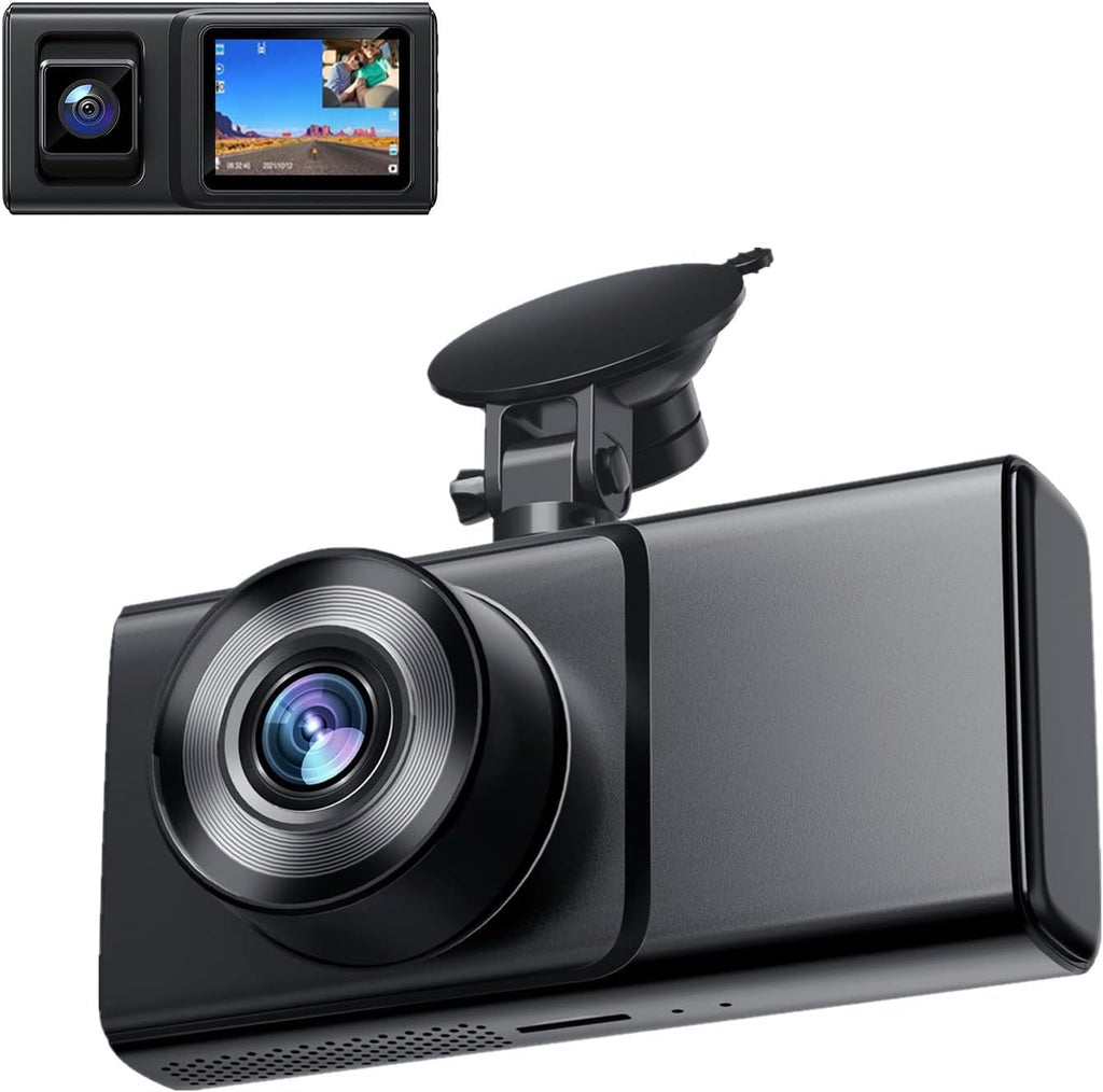 2.0" IPS Display Dual Dash Camera 1080P FHD Pack of 2 B861294