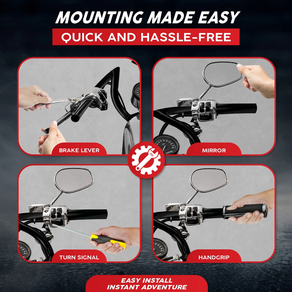 Black Z-Bar Handlebar 1 Inch V33404
