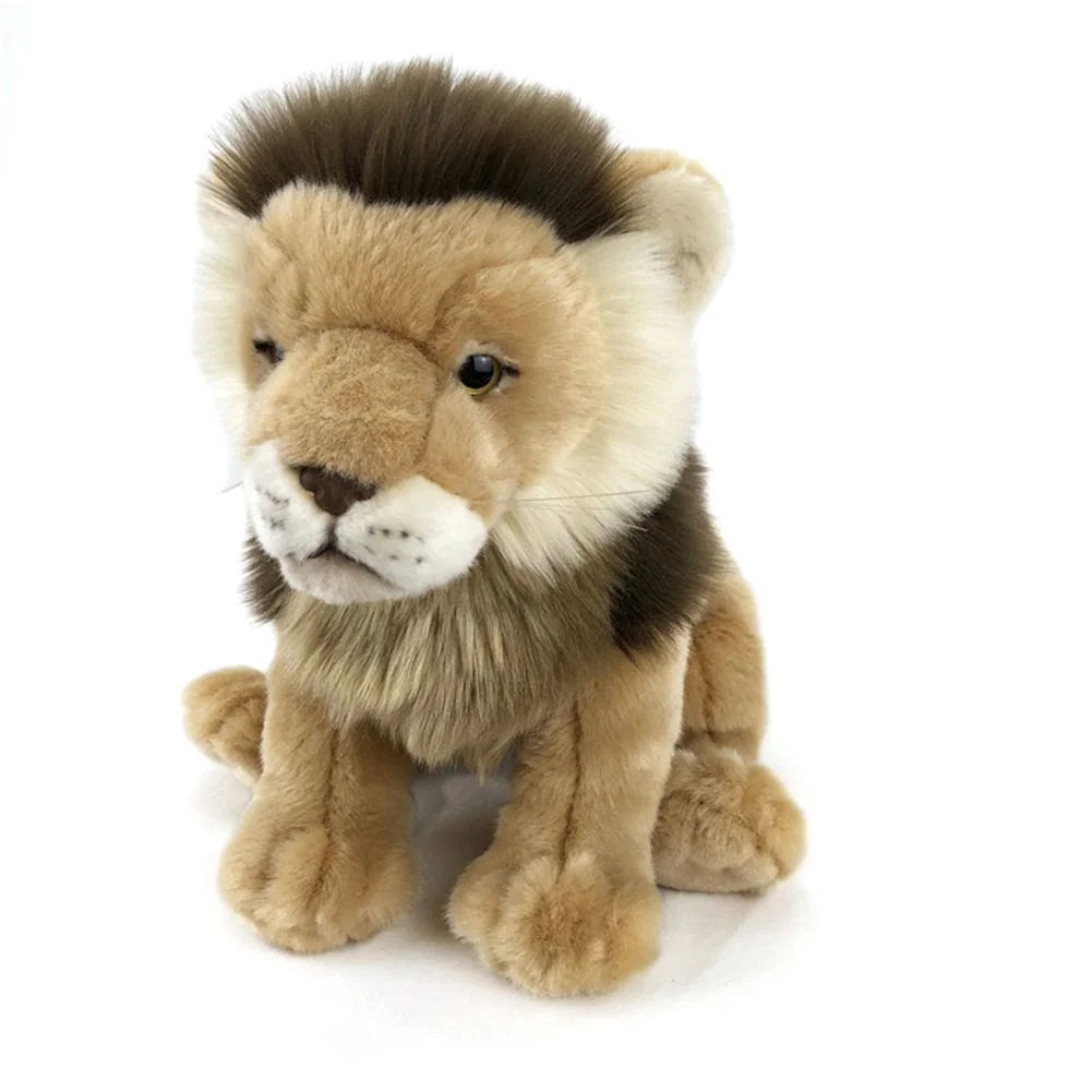 Realistic Lion Plush Stuffed Doll Sofa Decoration Y52911