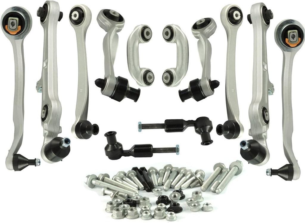 Front Upper & Lower Control Arm Kit for Audi A4 A4 Quattro 2000-2008 T232