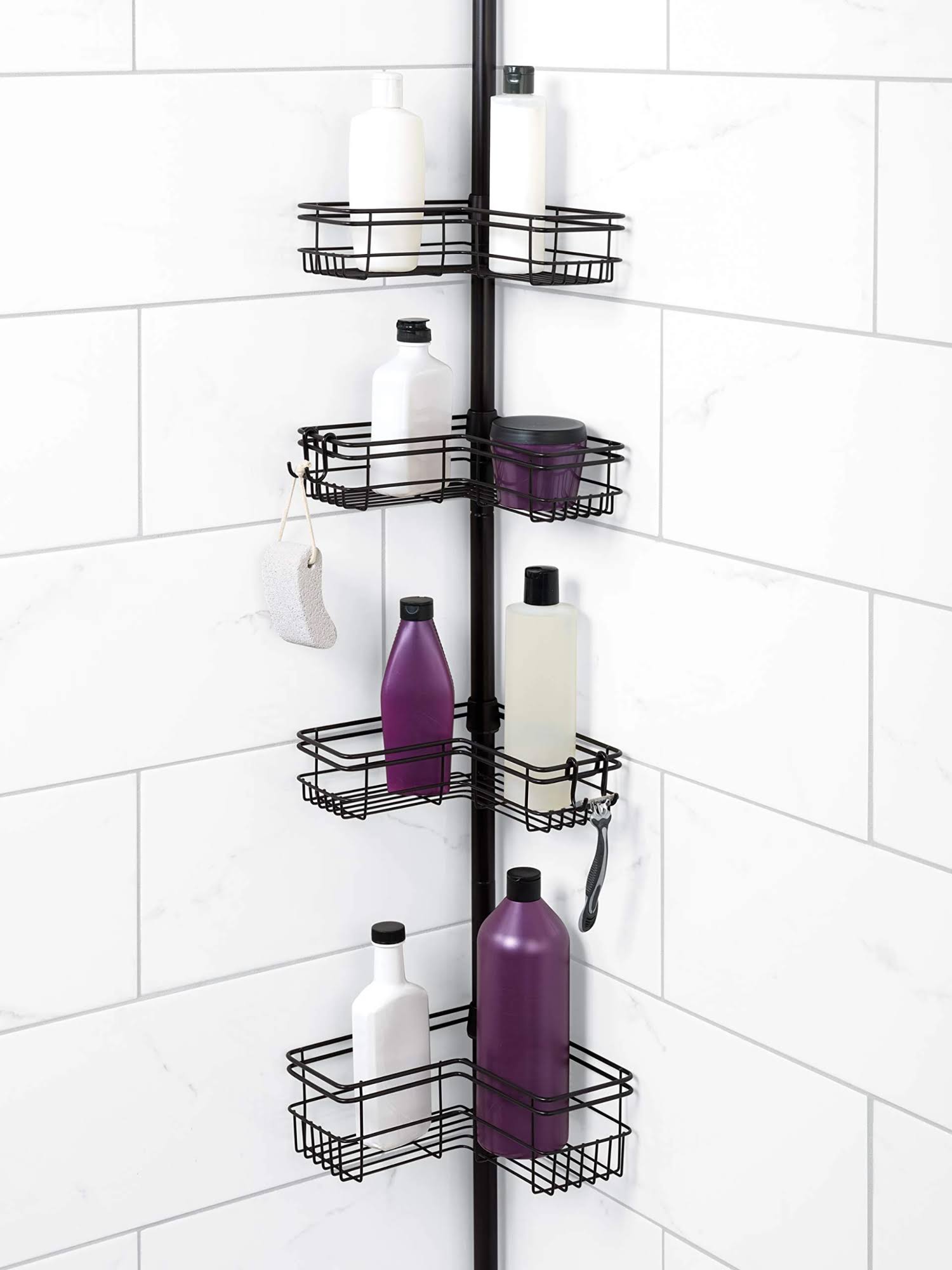 Bronze Pole Shower Caddy S3139