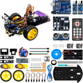 Smart Robot Car 2WD Chassis Kit V2 with Ultrasonic Module E171048