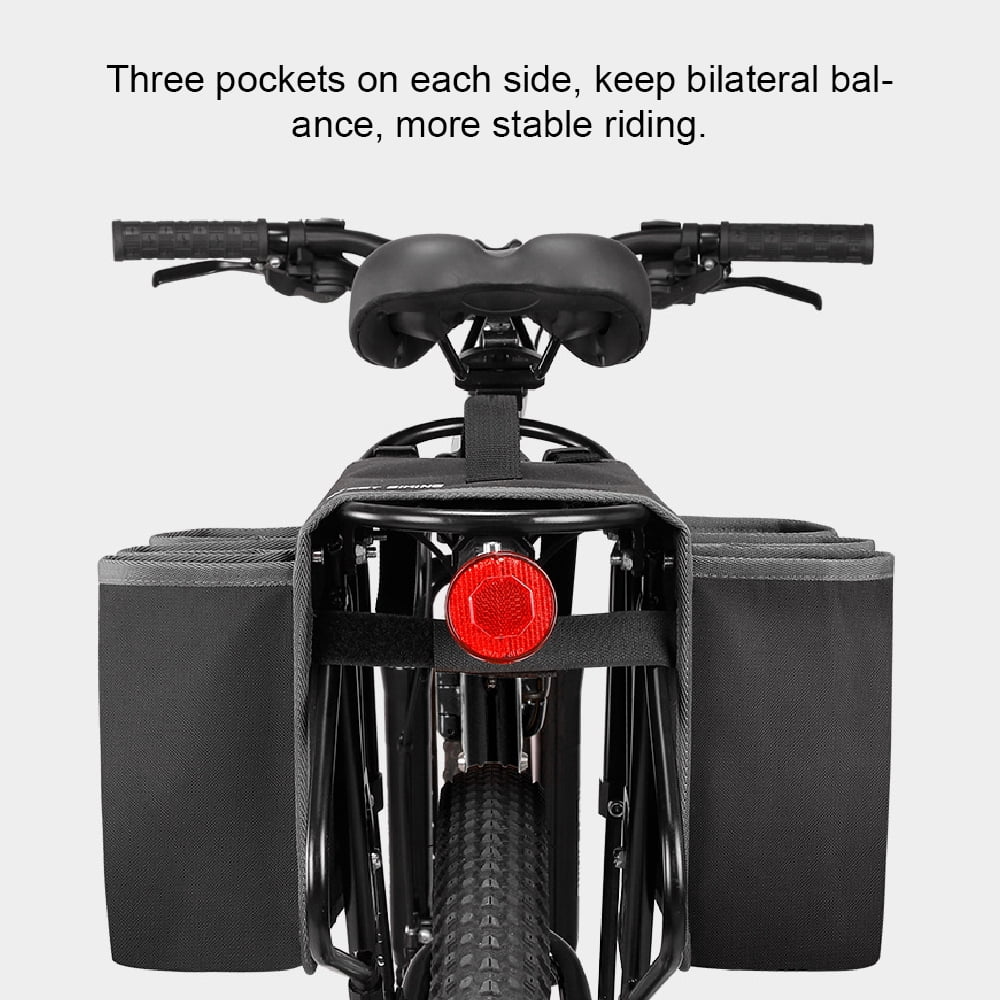 Rearseat Drink Bottle Bag Bike Water Bottle Holder Cycling Storage Bag I918
